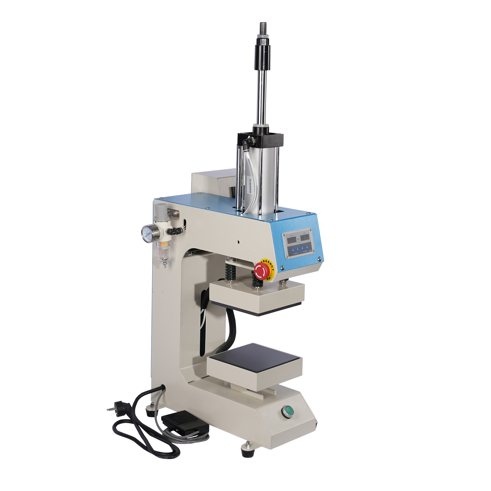 KILO 10×10 Label Pneumatic Heat Press Machine