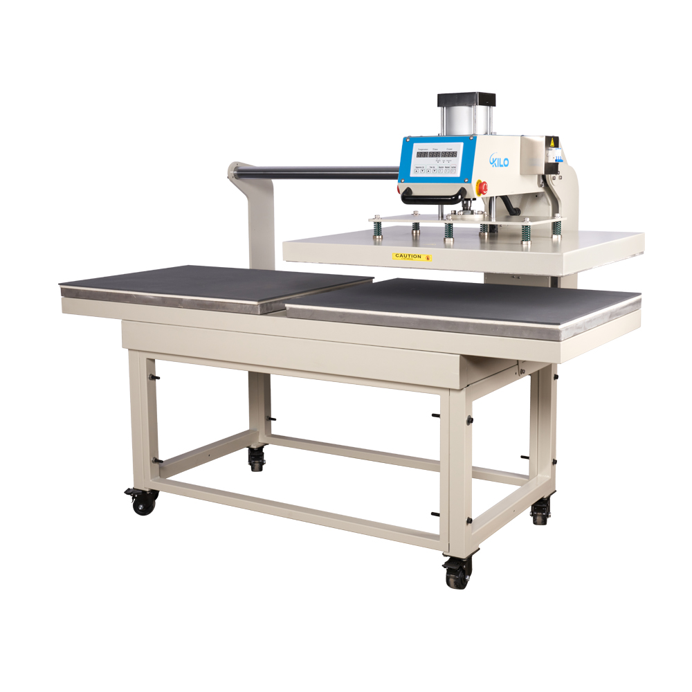 28x36 Large Formart Pneumatic Up Sliding Dual Platen Heat Press Machine