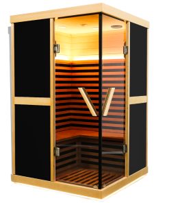 Double Person V-Shaped Far Infrared Sauna Room