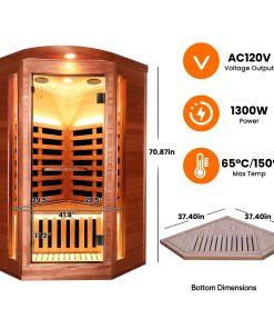 Single Pentagonal Far-infrared Sauna Room