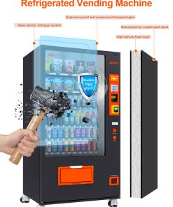 Snack & Drink Vending Machine With Credit Card Reader