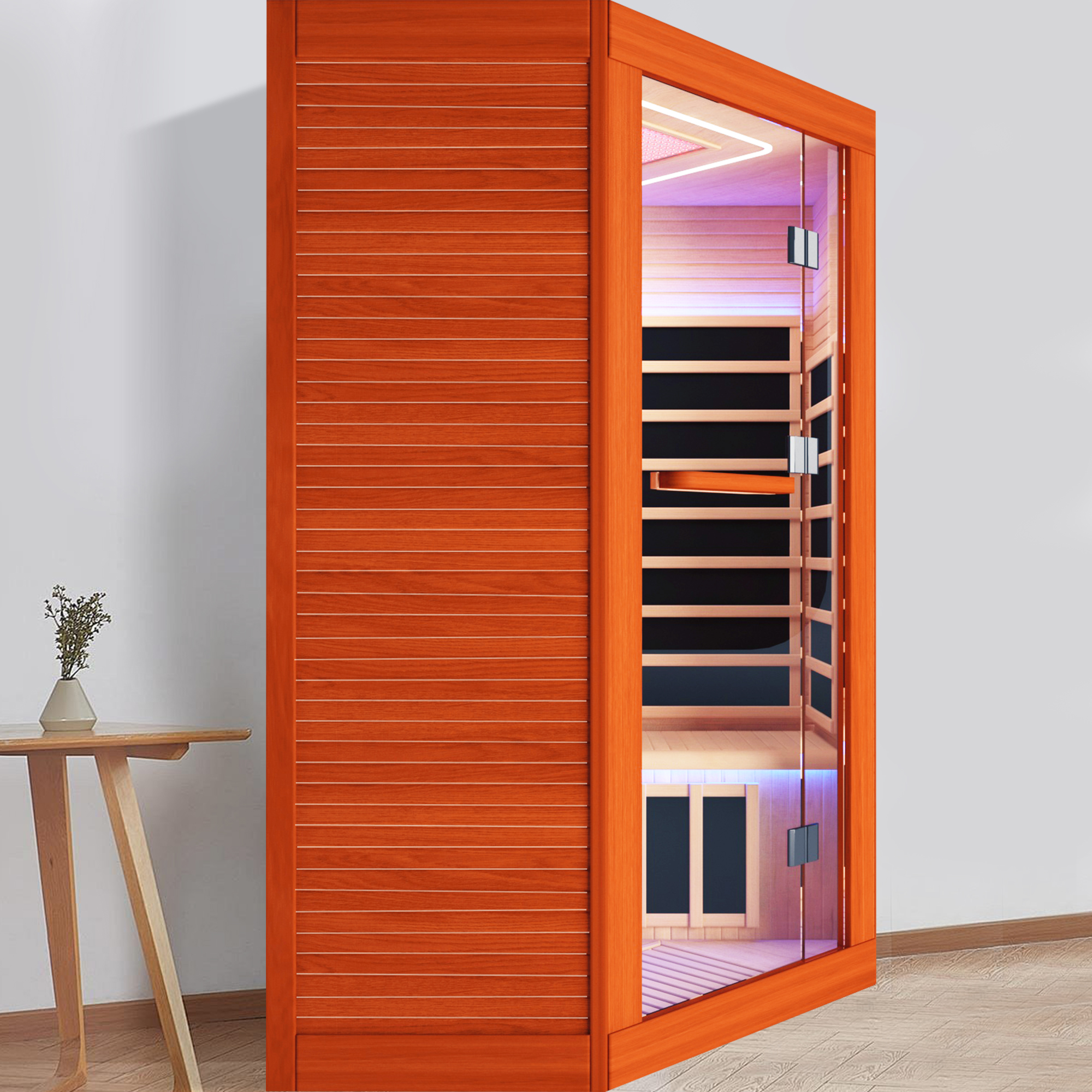 Hemlock Pentagonal Double Sauna