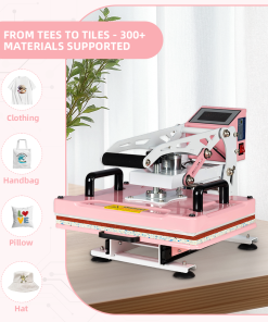 12x15 Semi-automatic Heat Press Machine