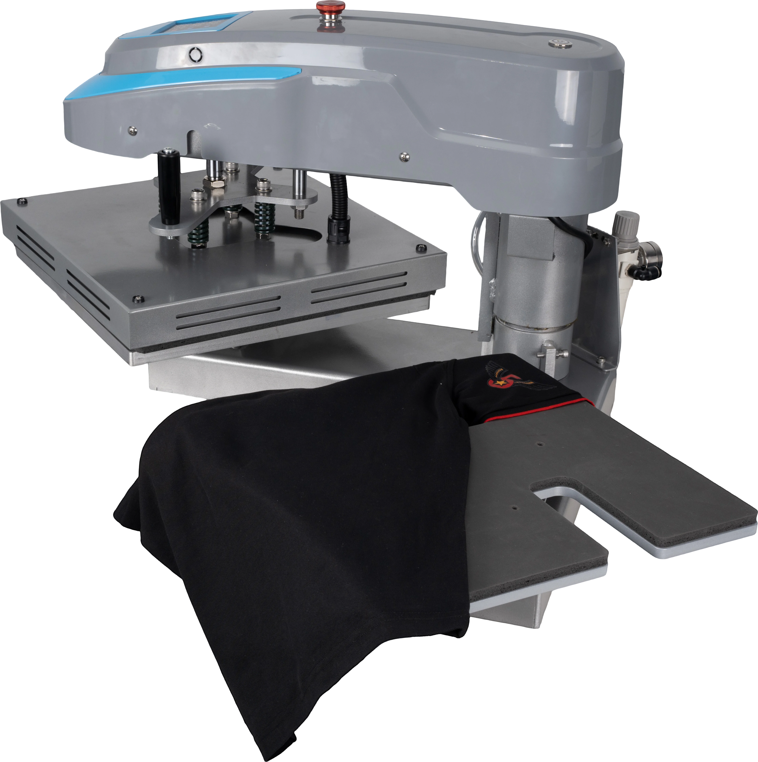 Pneumatic Dual Platen Swing Head Heat Press Machine