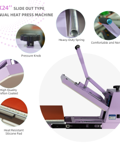 16x24 Manual Heat Press Machine