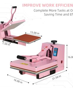 15x15 Manual Heat Press Machine