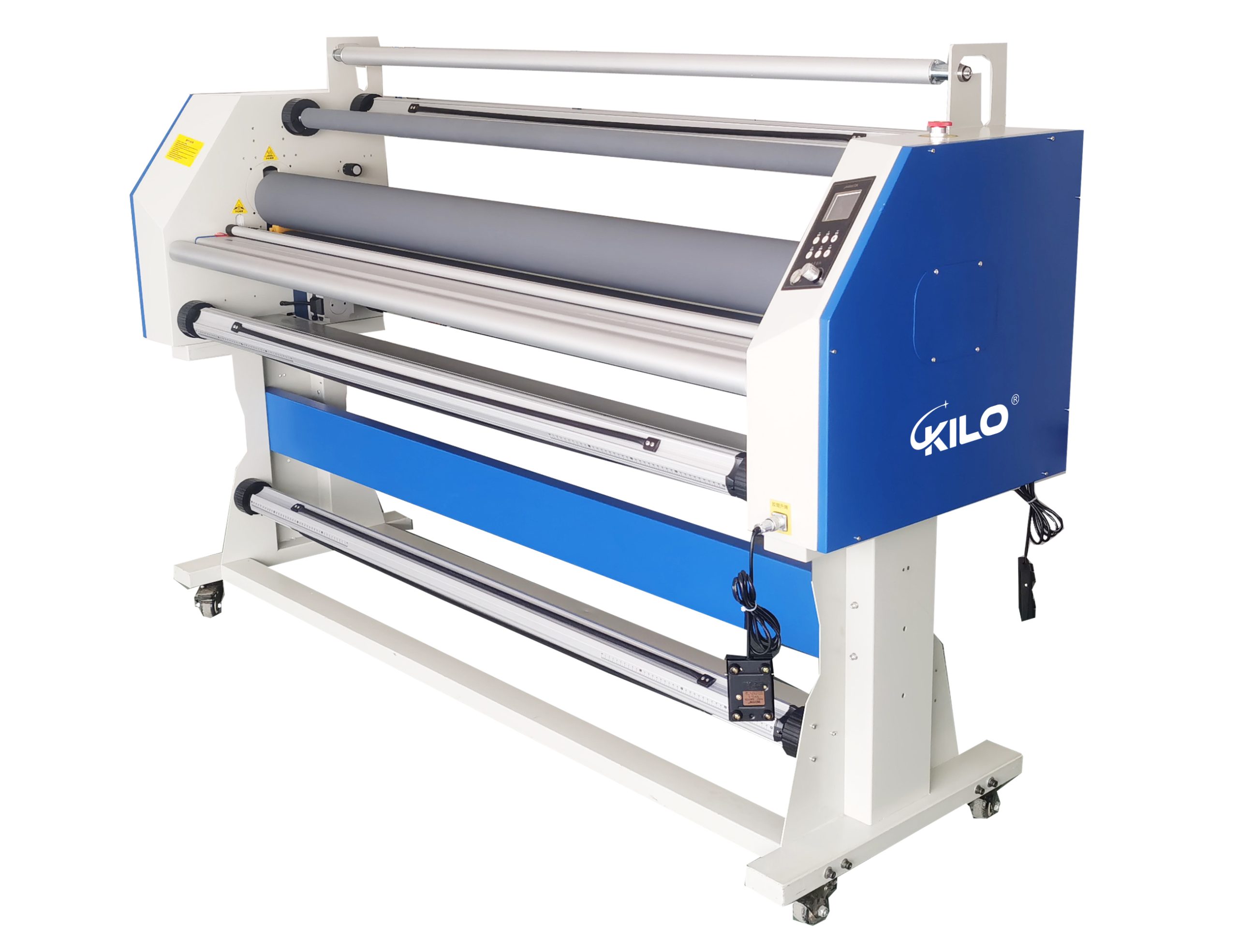 67" Full-Auto Wide Format Cold Laminator Machine Heat Assisted & Trimmer