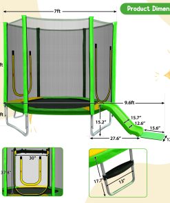 Outdoor Recreational 7FT Trampoline