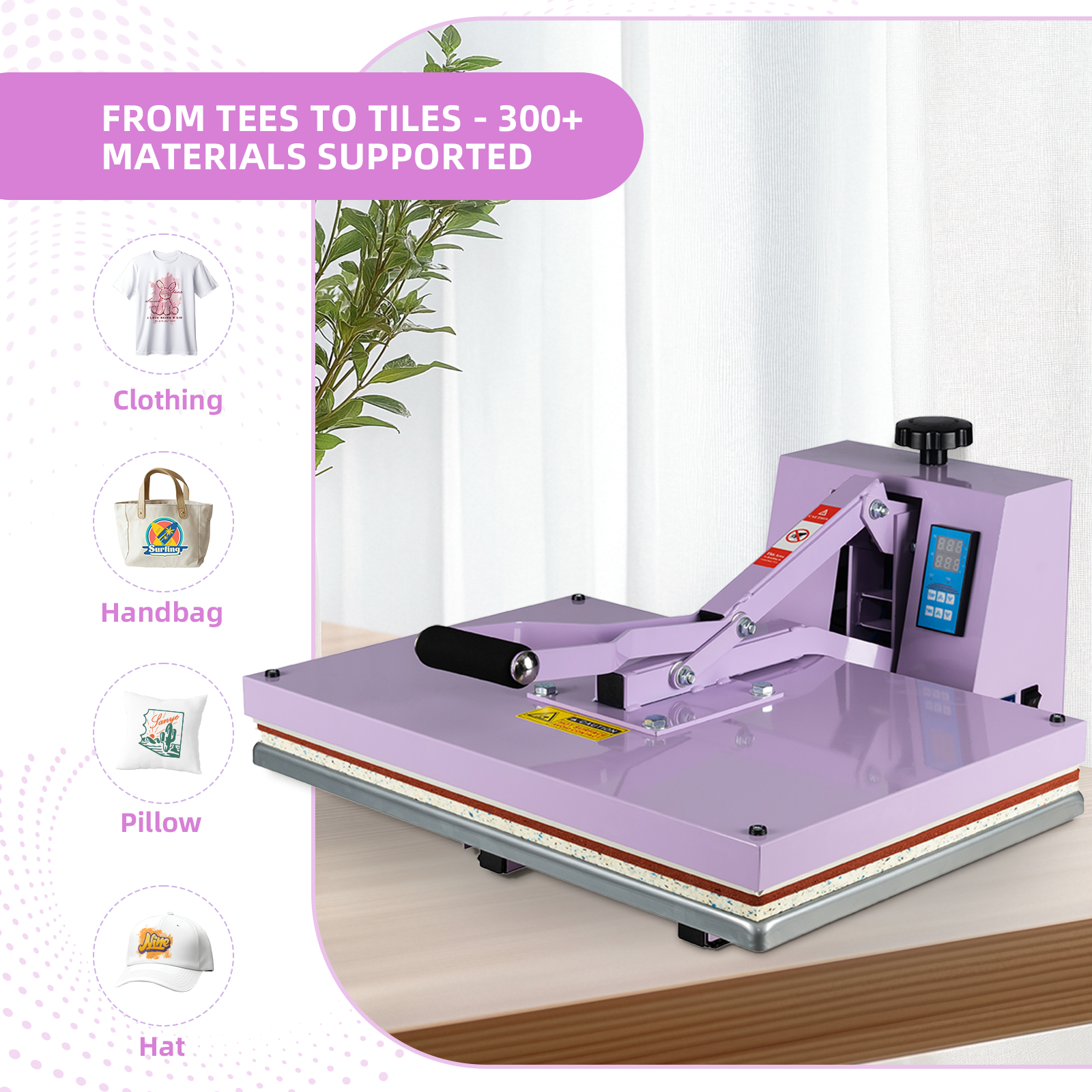 16x24 Manual Heat Press Machine