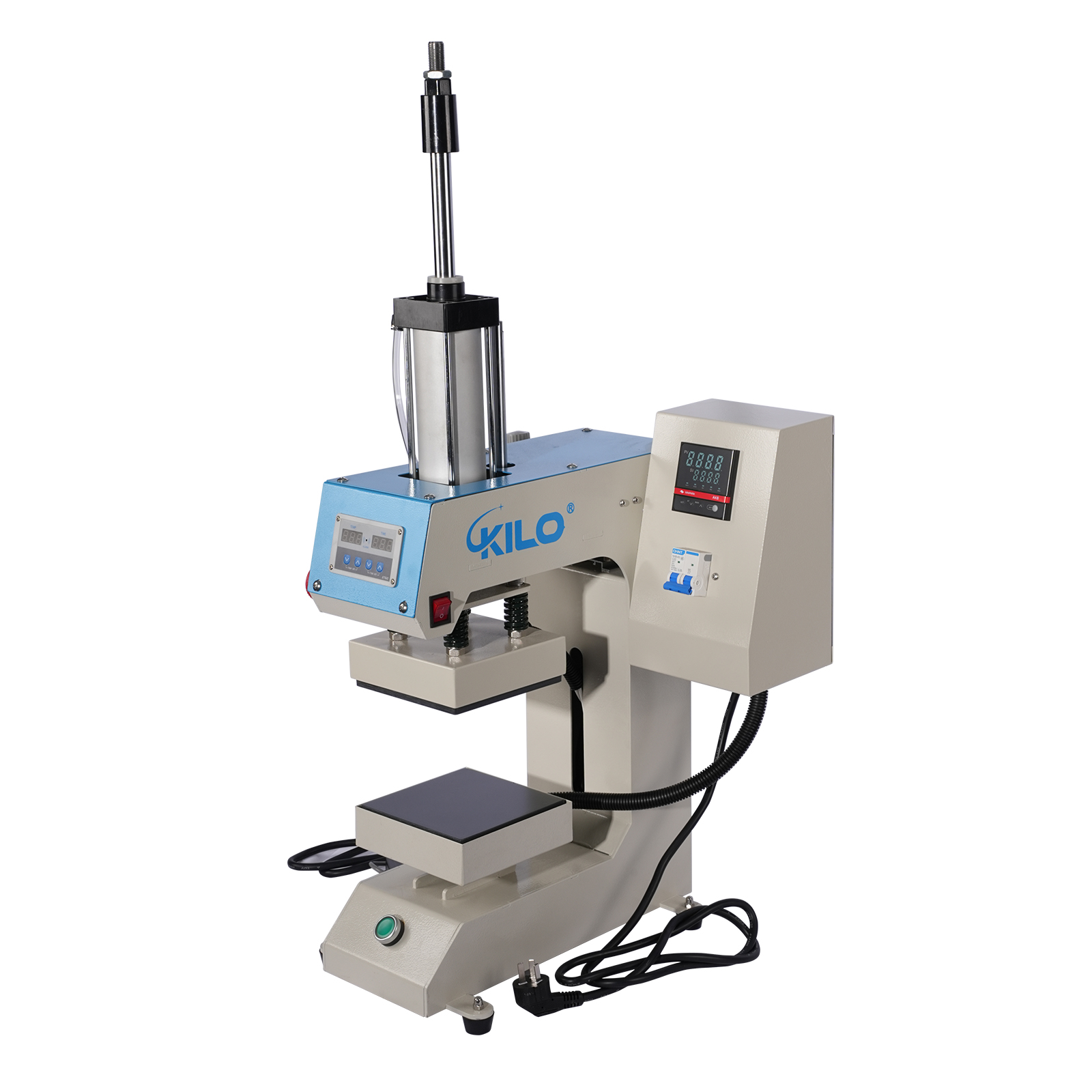 KILO 10×10 Label Pneumatic Heat Press Machine