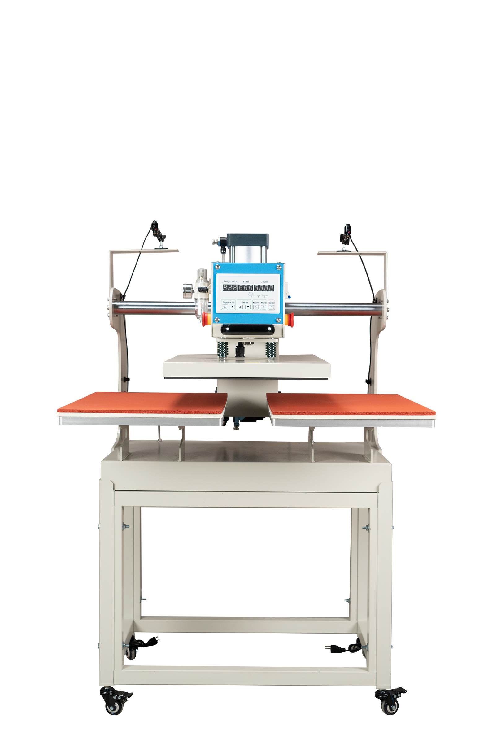 16x24 Pneumatic Up Sliding Dual Platen Heat Press Machine