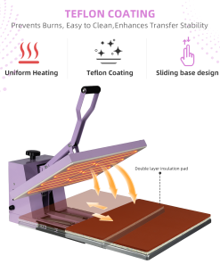 16x24 Manual Heat Press Machine