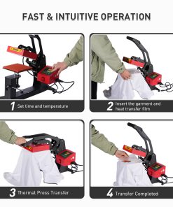 3 in 1 Combo Heat Press Machine