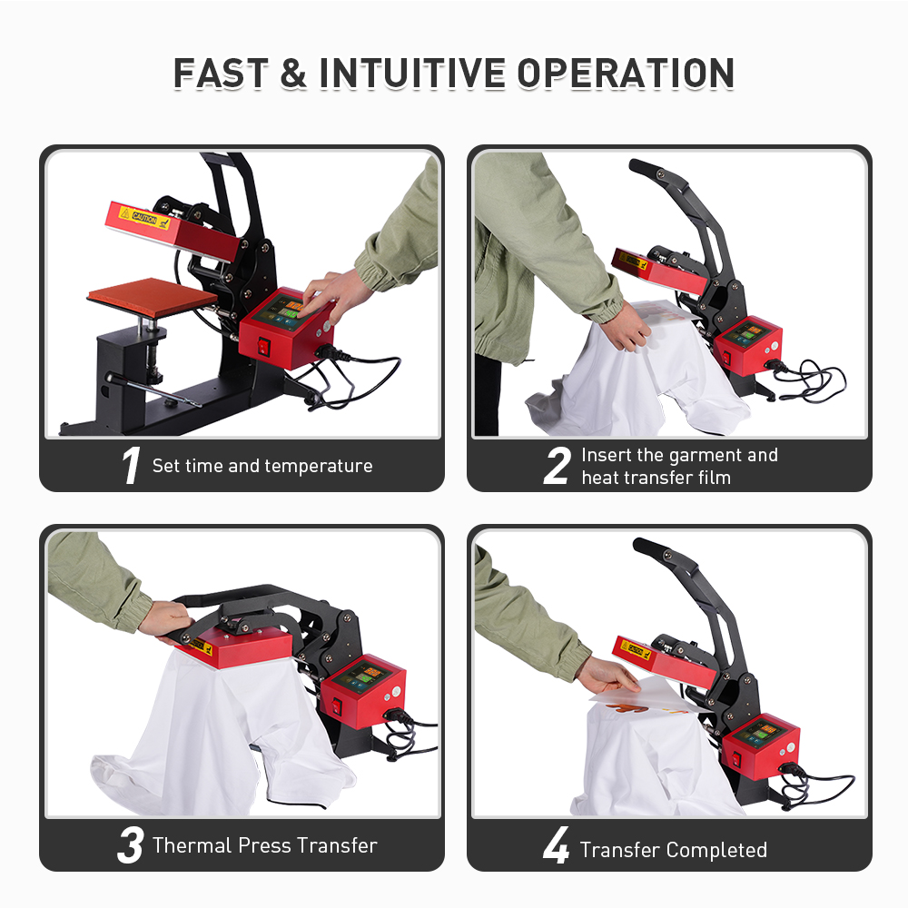 3 in 1 Combo Heat Press Machine