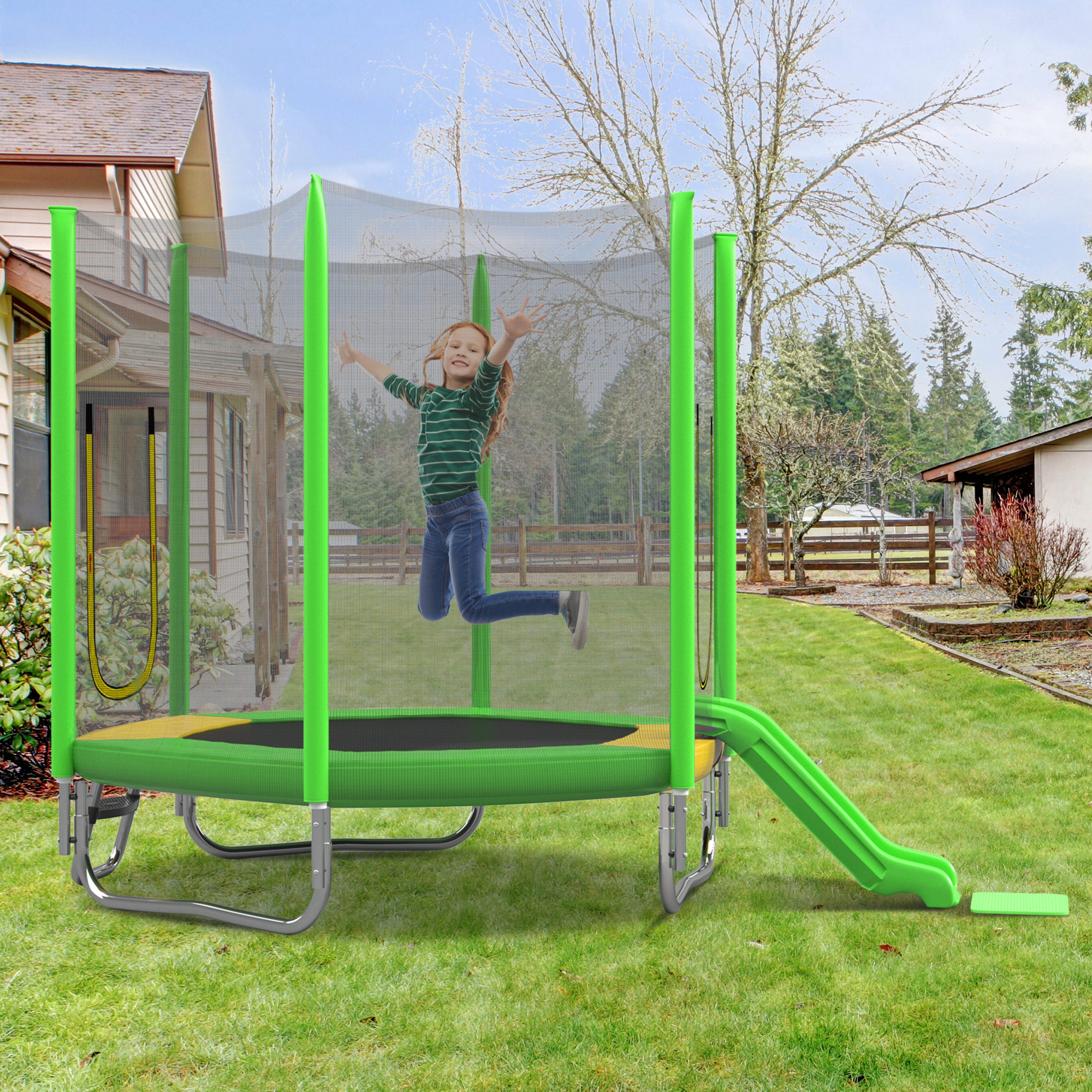 Outdoor Recreational 7FT Trampoline