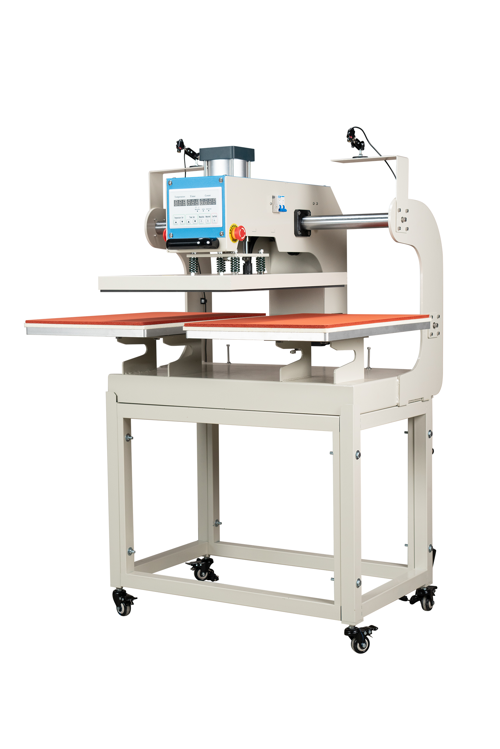 16x24 Pneumatic Up Sliding Dual Platen Heat Press Machine