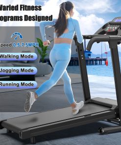 KREEDA Sports 2.5HP Portable Treadmill