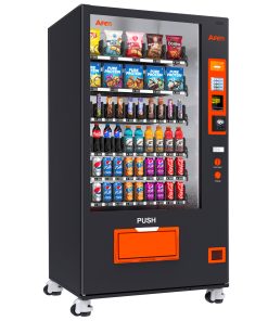 Snack & Drink Vending Machine with Coin, Bill Acceptor and Credit Card Reader