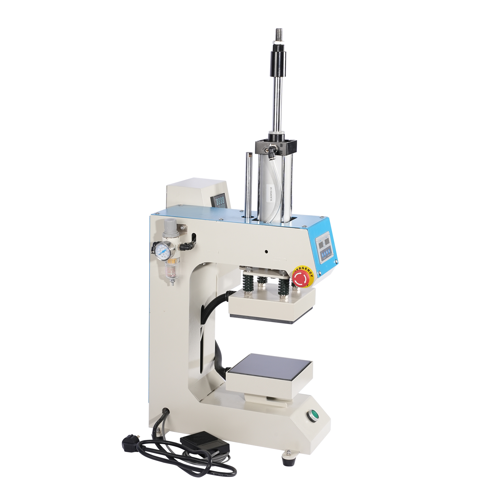 KILO 10×10 Label Pneumatic Heat Press Machine