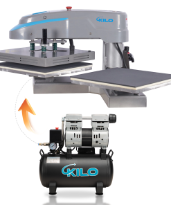 40cm×40cm Pneumatic Dual Platen Swing Head Heat Press Machine