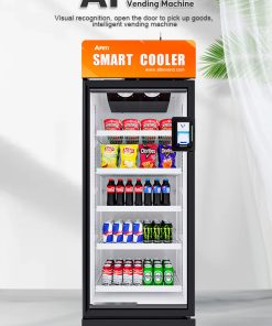 Refrigerated Vending Machine with Card Reader