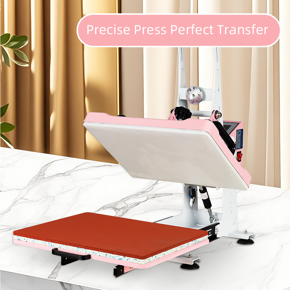 12x15 Semi-automatic Heat Press Machine