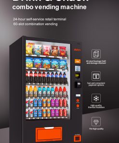 Snack & Drink Vending Machine With Credit Card Reader