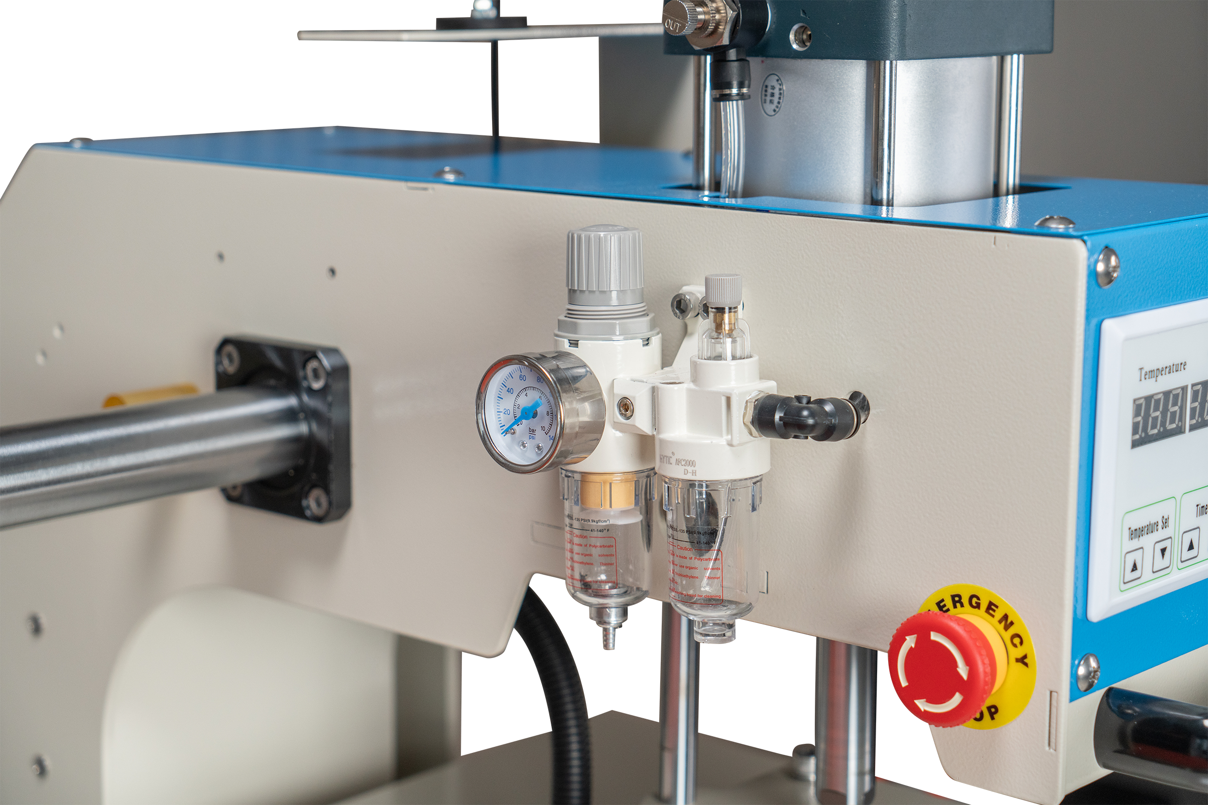 16x24 Pneumatic Up Sliding Dual Platen Heat Press Machine