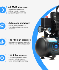 2 Gallon Oil Free Air Compressor