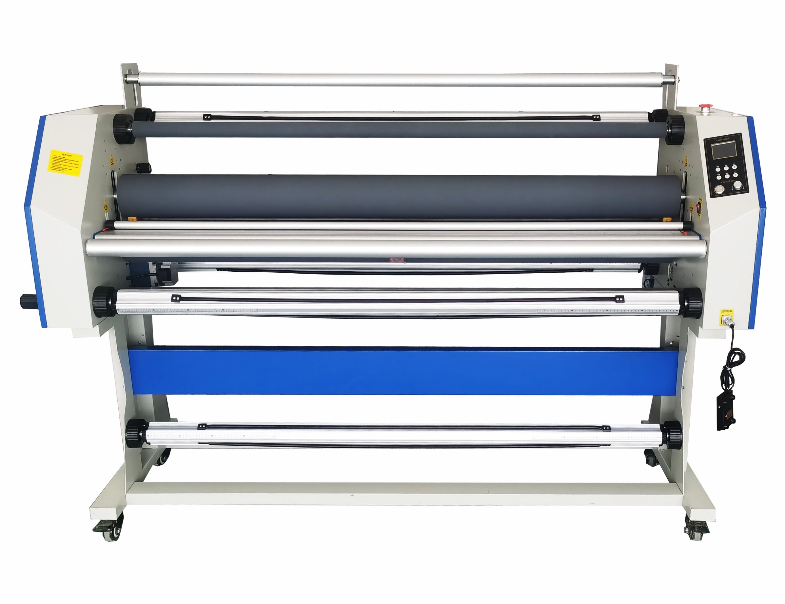 67" Full-Auto Wide Format Cold Laminator Machine Heat Assisted & Trimmer