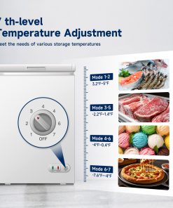 ORIKOOL 3.0 Cu.ft Commercial Chest Freezer