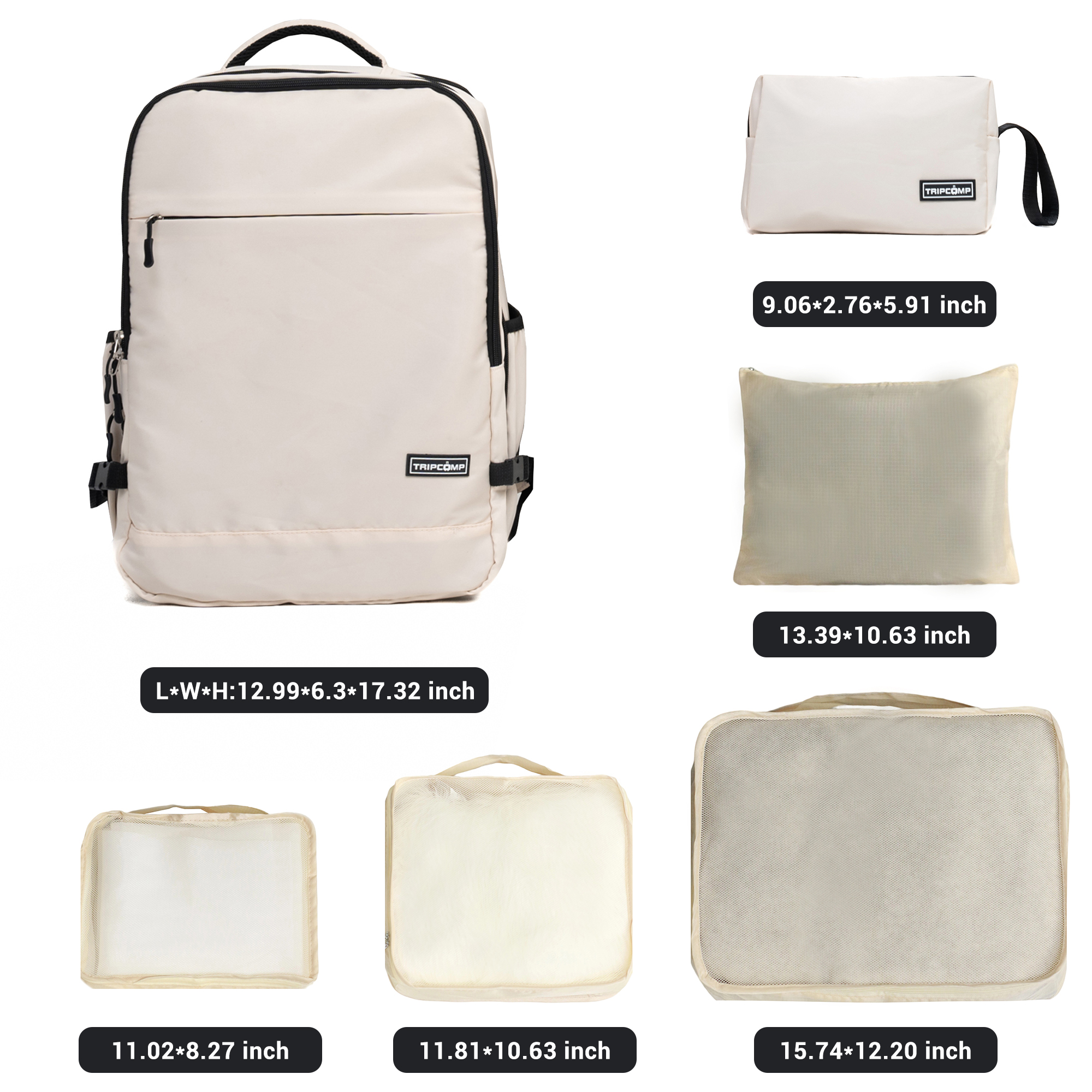 ABS+PC Hardshell Carry on Luggage Set