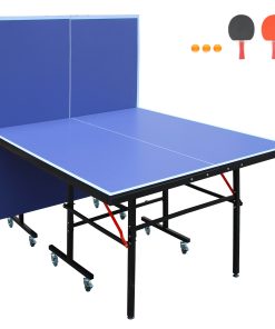 AOKUNG 8ft Mid-Size Table Tennis Table