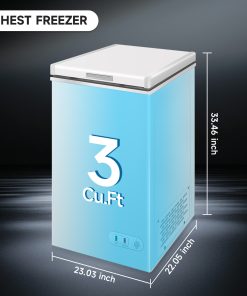 ORIKOOL 3.0 Cu.ft Commercial Chest Freezer