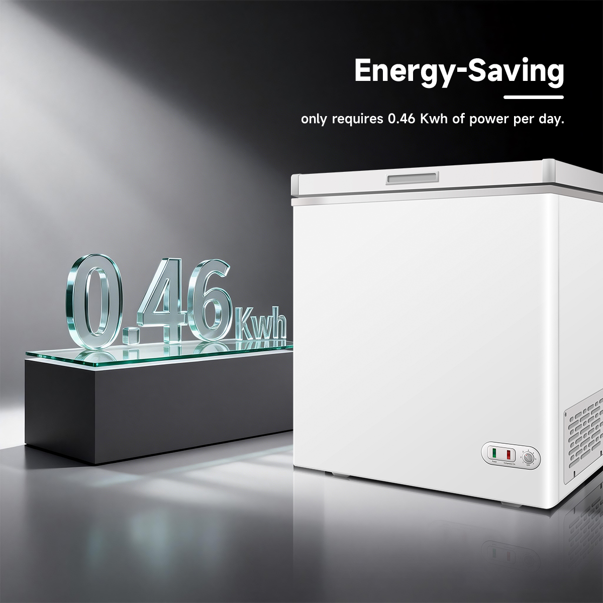 ORIKOOL 5.0 Cu.ft Commercial Chest Freezer