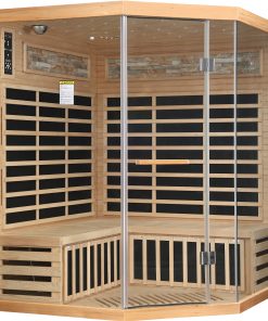 Family Style Pentagonal Sauna Room