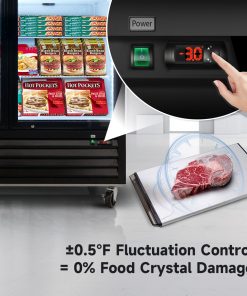 Glass Door Merchandiser Freezer 70 Cu.ft