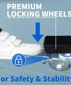 AOKUNG 8ft Mid-Size Table Tennis Table