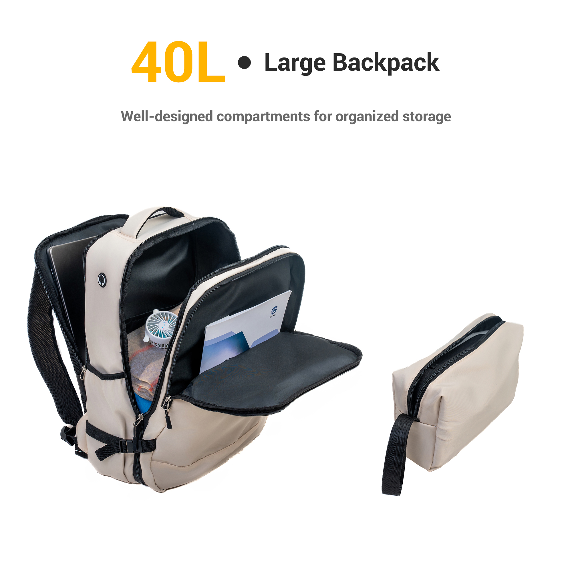 ABS+PC Hardshell Carry on Luggage Set