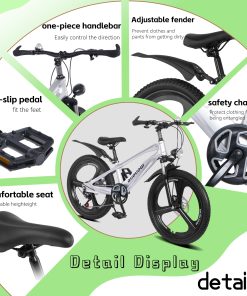 FKZNPJ 20 Inch Kids Mountain Bike