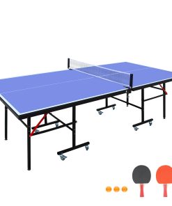 AOKUNG 8ft Mid-Size Table Tennis Table