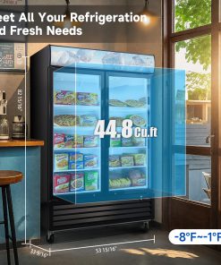 Glass Door Merchandiser Freezer 44.7 Cu.ft