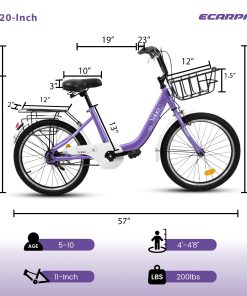 ECARPAT A20182 20 Inch Kids Bike
