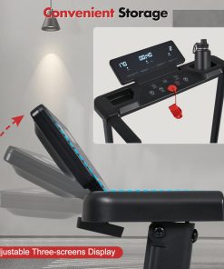 Portable Treadmills for Home with Handle