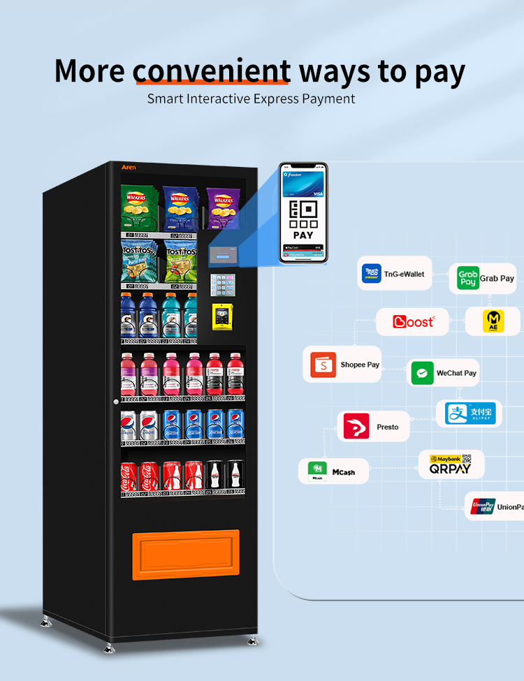 36 Slots Commercial Vending Machine