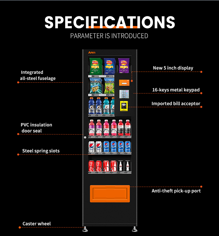 36 Slots Commercial Vending Machine