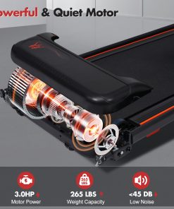 Portable Treadmills for Home with Handle