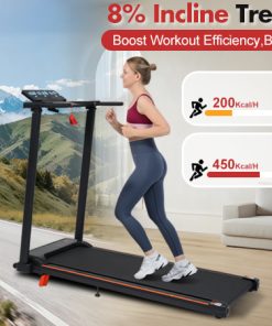 Portable Treadmills for Home with Handle