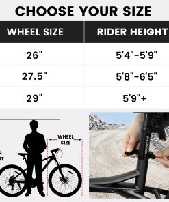 E-CARPAT A26251 26-inch Mountain Bike