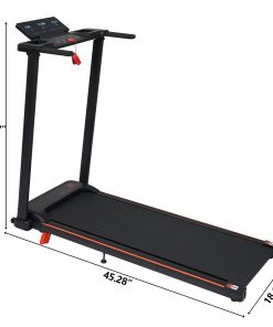 Portable Treadmills for Home with Handle